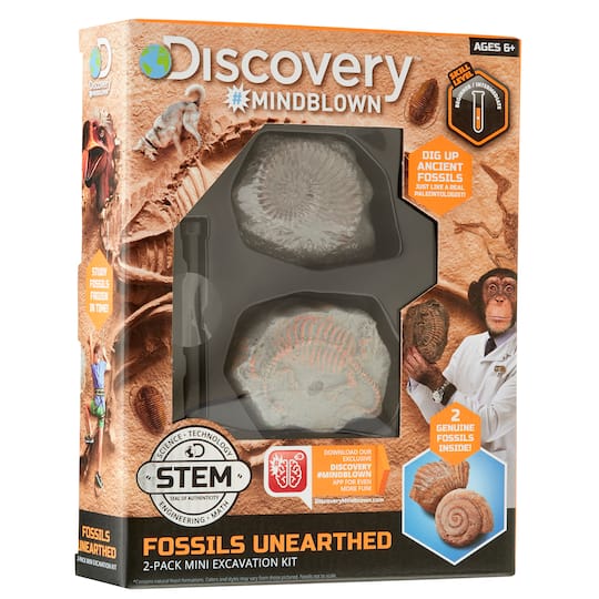Discovery&#x2122; #Mindblown Fossil Excavation Kit